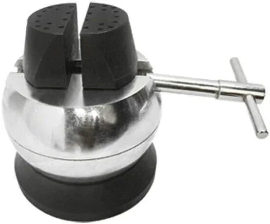 5" Chrome plated Engraving Block Ball Vise Setting Jewelry - StellerGear