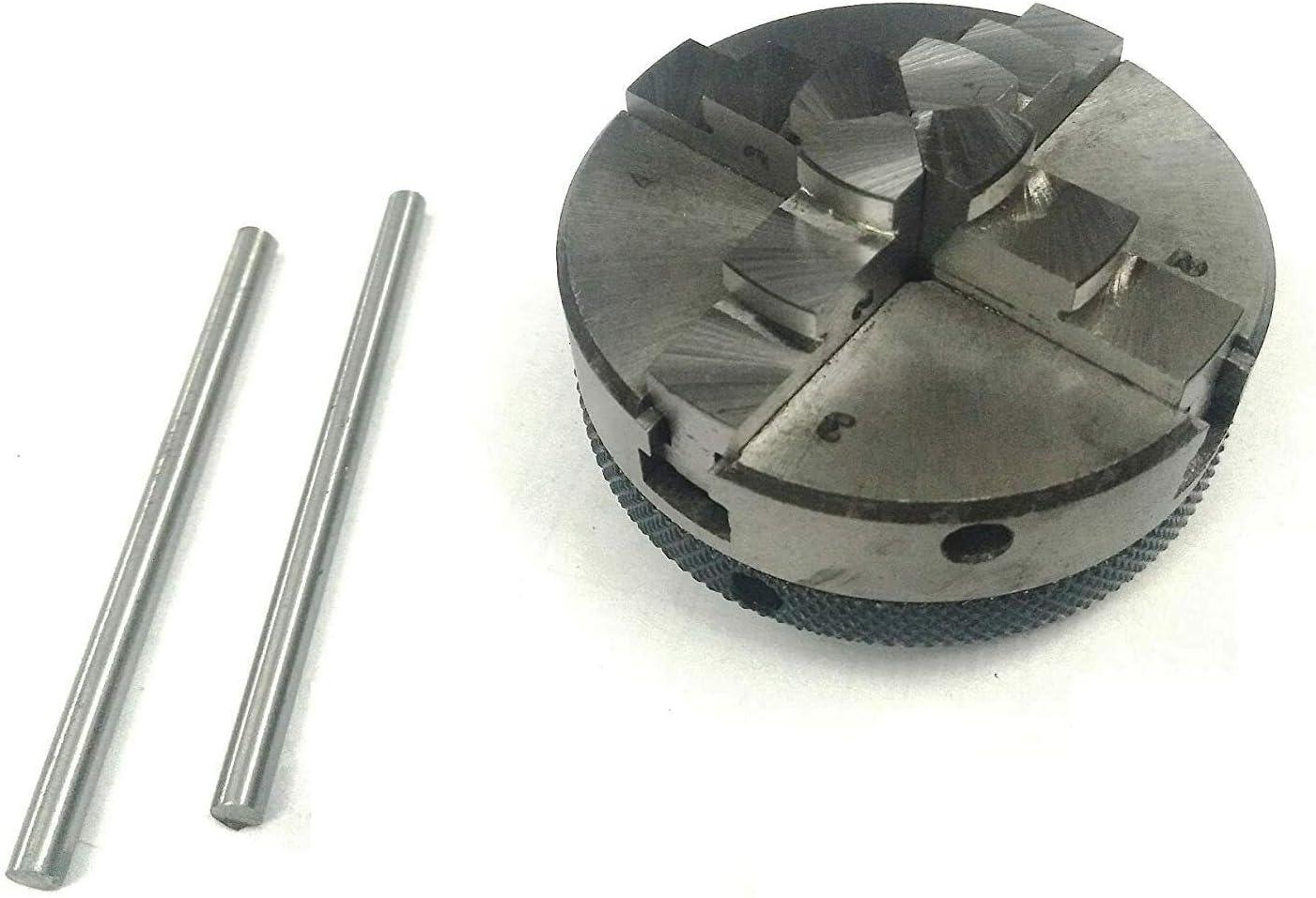 4 Jaw Self Centering Mini Lathe Chuck 65mm (M14 X 1) - StellerGear