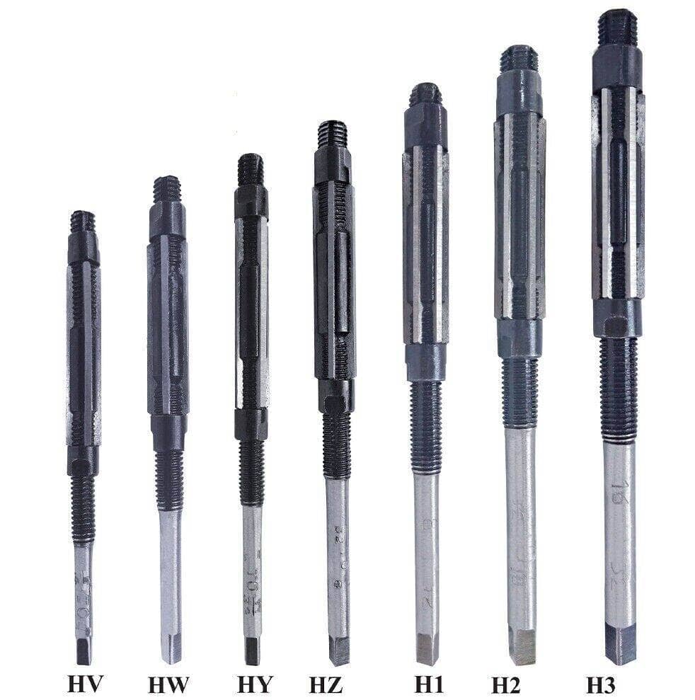 Set of Adjustable Hand Reamers in Various Sizes for Precision Hole Sizing