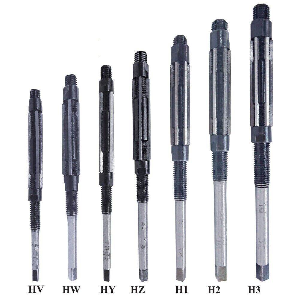 Adjustable Hand Reamer 7 Pcs HV- H3 Inch - StellerGear