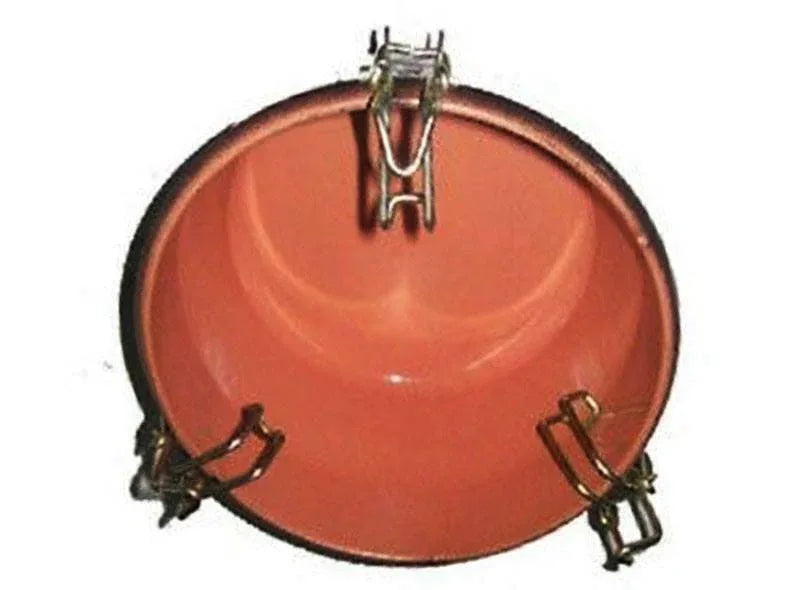 Oil bath air cleaner filter bowl, durable metal, designed for efficient air cleaner and purifier functionality