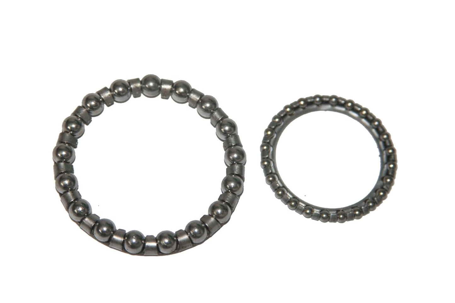 Bearing race & seal driver set, includes large and small steel bearings for motorcycle steering heads
