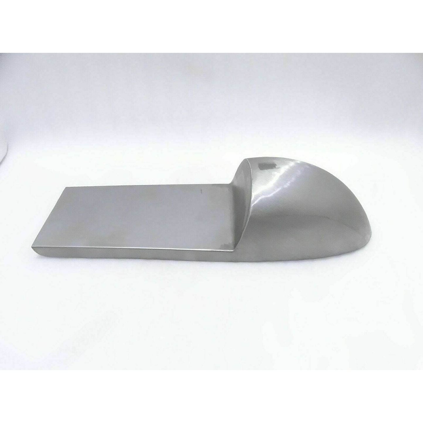 Aftermarket Benelli Mojave cafe racer seat in sleek aluminum design for custom motorcycles