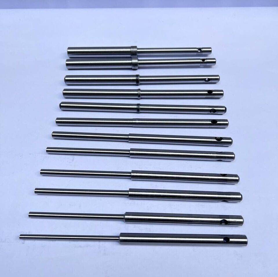 Black and Decker valve seat grinding set featuring multiple precision steel pilots for accurate grinding