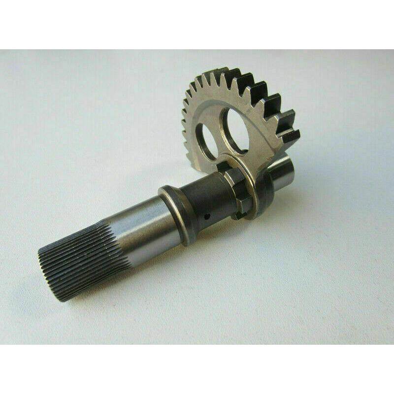 BSA Bantam kickstart shaft with gear for smooth engine starting and easy installation