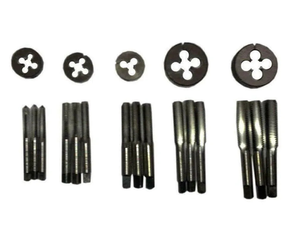 TAP DIE SET BSB BSCY CYCLE 26 TPI THREAD-1/4,5/16,3/8,7/16,1/2 X 26 TPI - StellerGear
