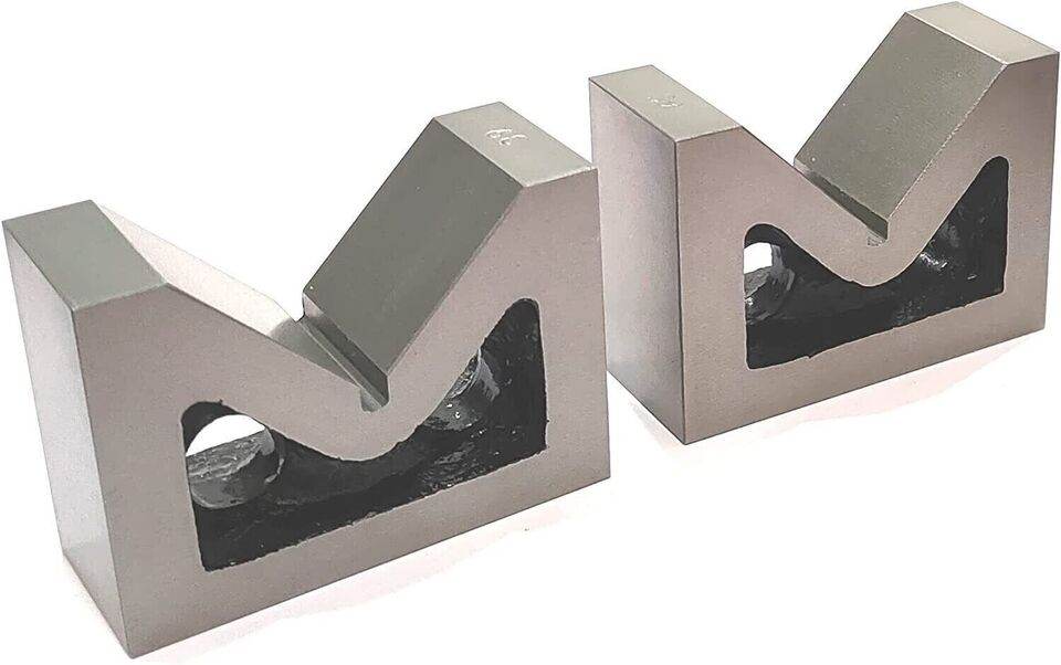 Premium Cast Iron V Block Set for Precision Machining - StellerGear
