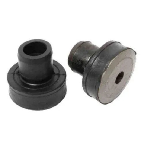 Rubber engine mounting for JCB 3dx, durable and designed for optimal engine stability