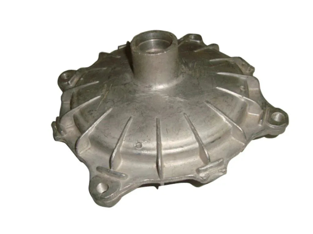 Front hub assembly, aluminum, designed for vehicle front wheel bearing replacement cost.
