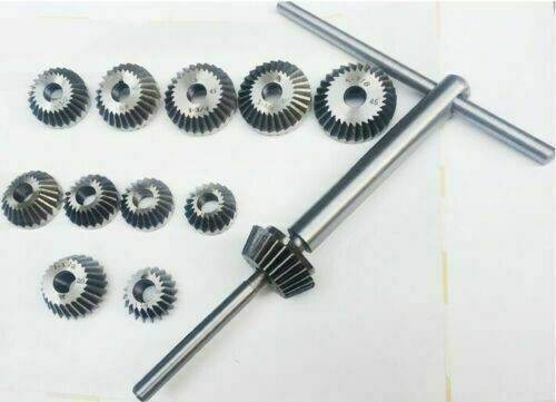 High carbon steel valve seat kit with various tools for efficient valve restoration in engines