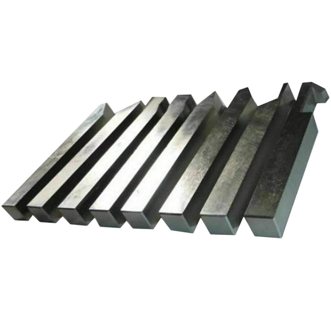 HSS Lathe Form Tools Set 5 MM X 5 MM X 65 MM Shank Metal Turning - StellerGear