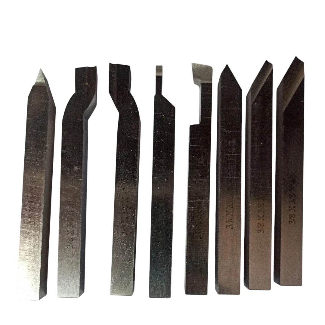 HSS Lathe Form Tools Set 5 MM X 5 MM X 65 MM Shank Metal Turning - StellerGear