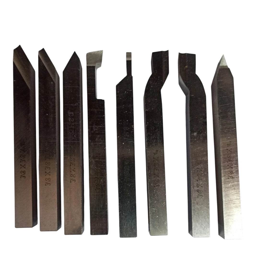 HSS Lathe Form Tools Set 5 MM X 5 MM X 65 MM Shank Metal Turning - StellerGear