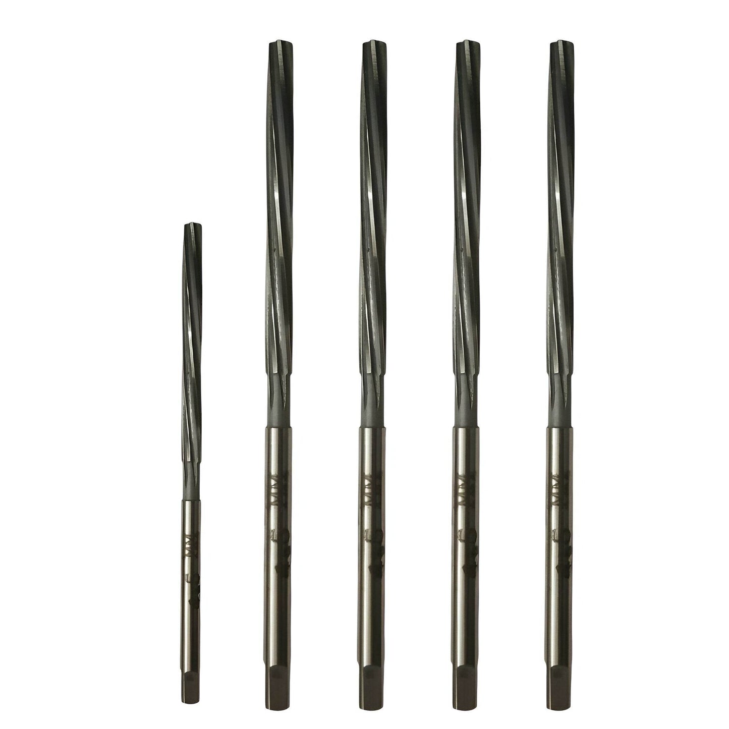 HSS Valve Guide Reamer Set 3MM 4MM 4.5MM 5MM 5.5MM Dia Spiral Flute Extra Long - StellerGear