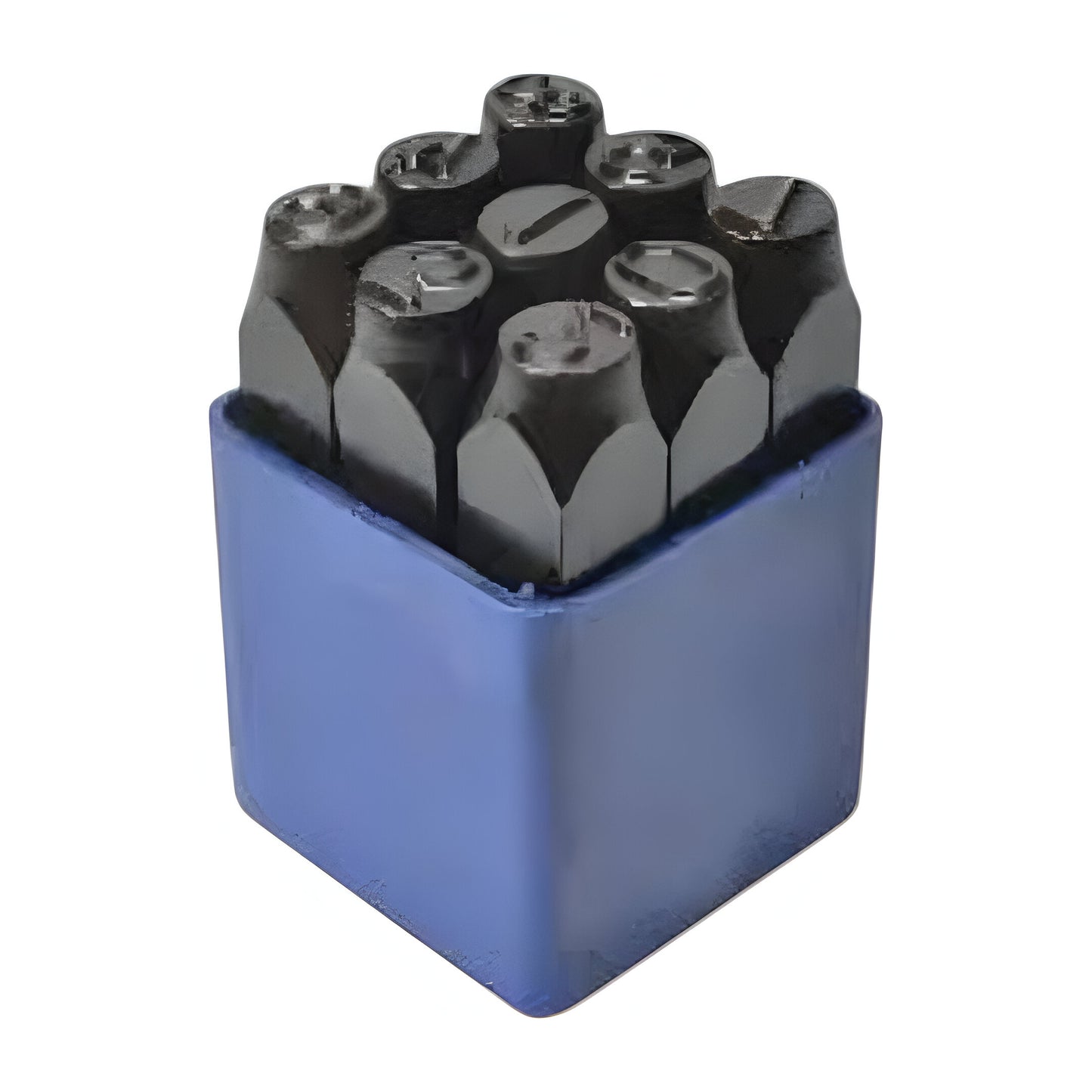 3/16 - 9 Piece Steel Hand Marking Punches Figure Number Stamps Set