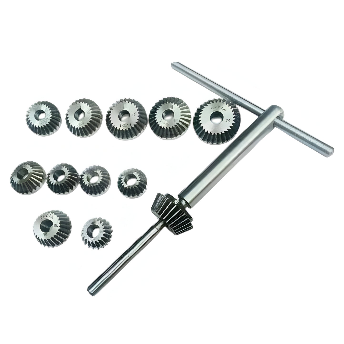 12 Piece Valve Seat & Face Cutter Set Of 12 Pcs Carbon Steel