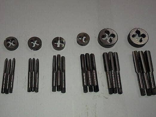 StellerGear Left Hand Thread Tap and Die Set - StellerGear