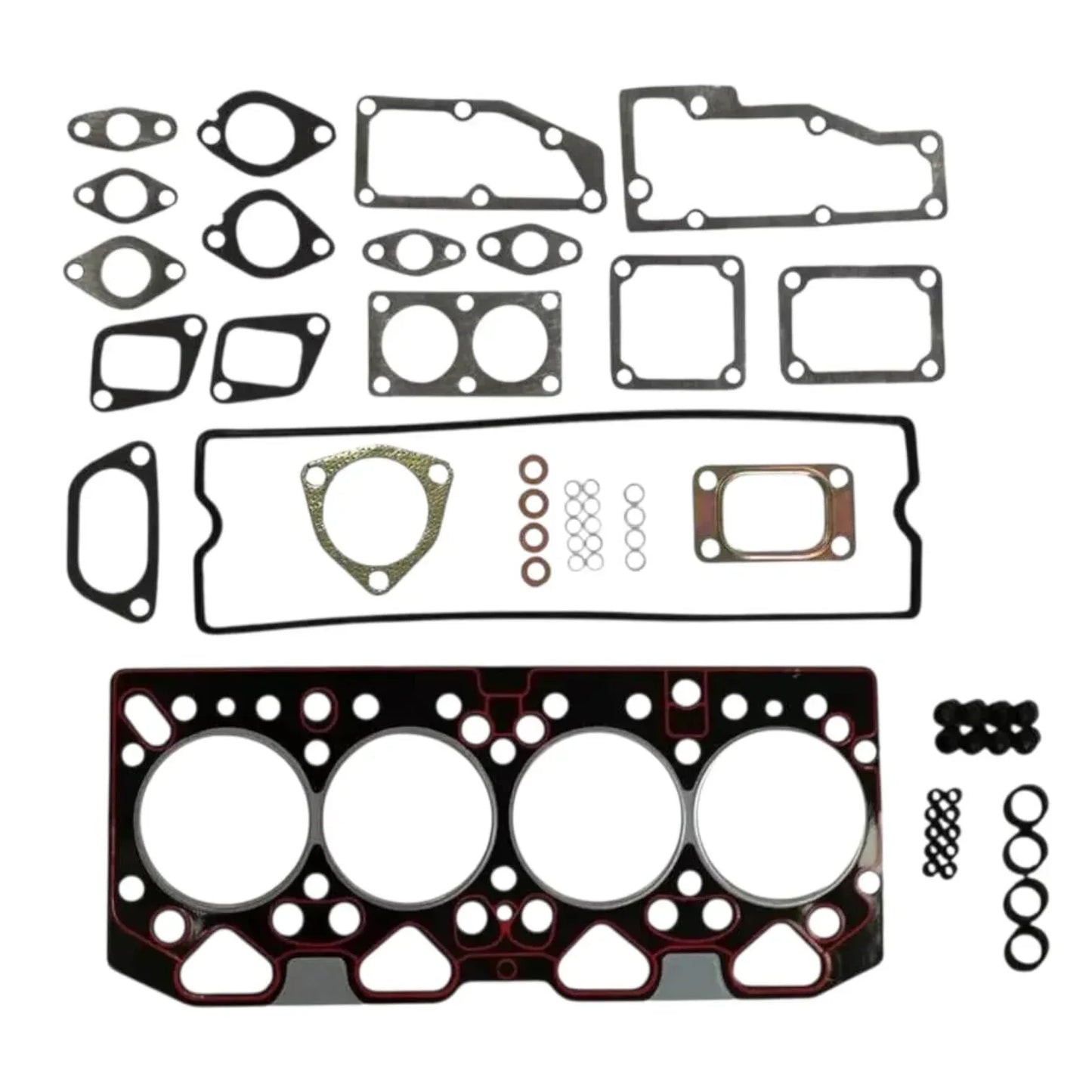 Cylinder Head Gasket Set Fit for JCB 2CX 3CX 4CX 3C 4C JS130 JS145 ,Perkins 1004 - StellerGear