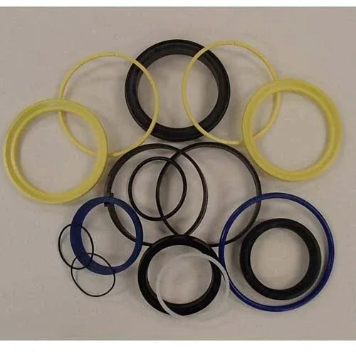 JCB 3CX hydraulic cylinder seal kit with various sizes and materials for optimal sealing performance