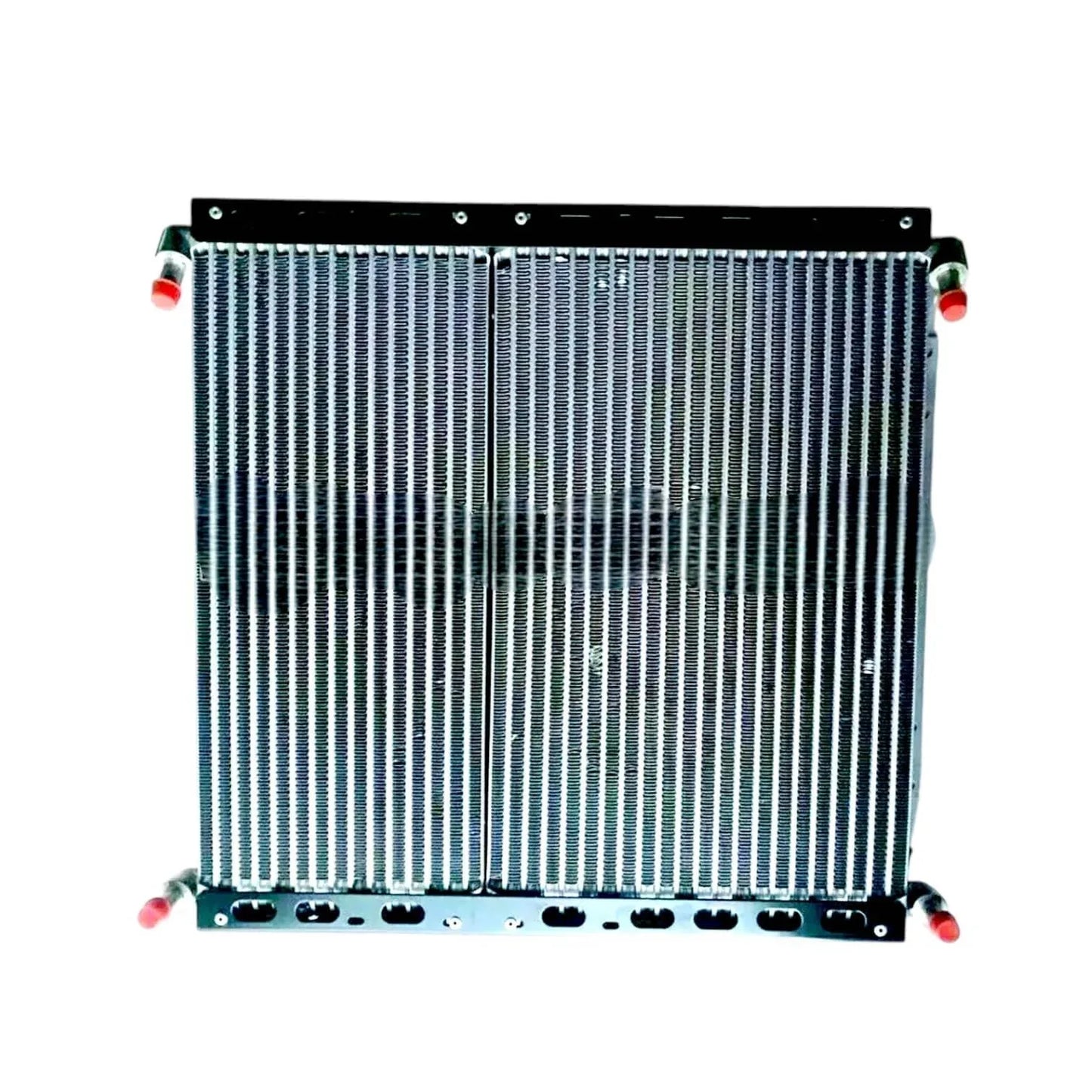 JCB 3CX radiator oil cooler replacement, aluminum, designed for efficient engine cooling