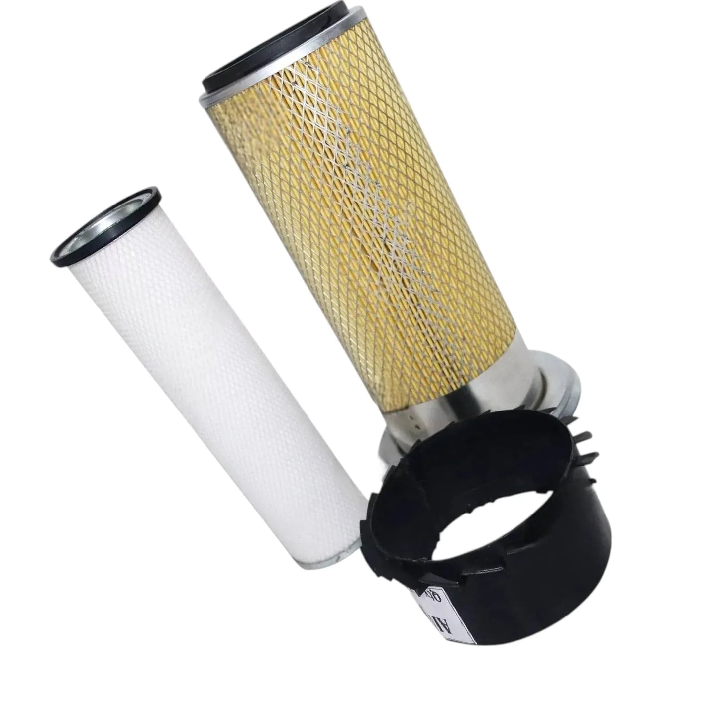 JCB 3DX air filter set including outer and inner filters for optimal engine performance