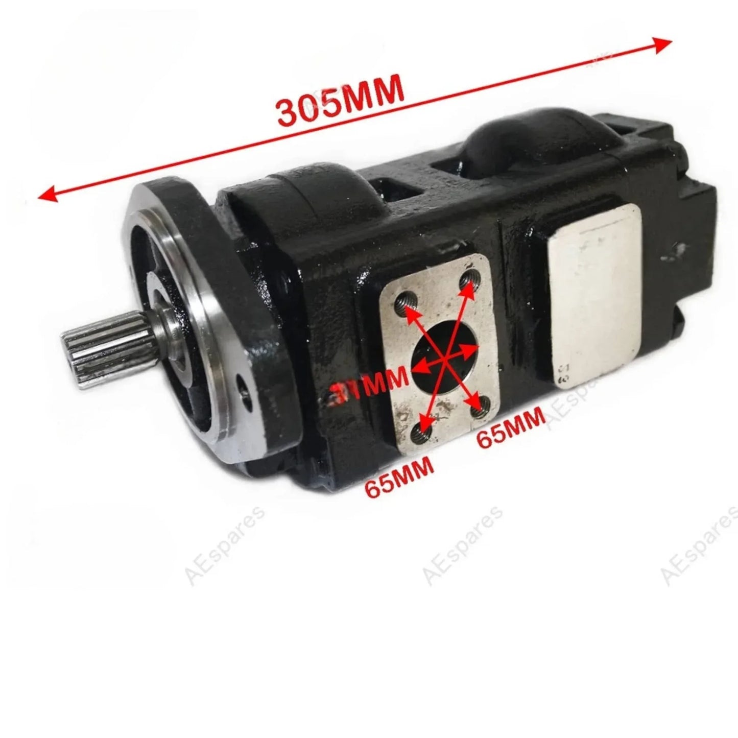 Fit For Jcb Backhoe Main Hydraulic Twin Pump 29/23 CC/Rev (Part No. 20/925586) - StellerGear