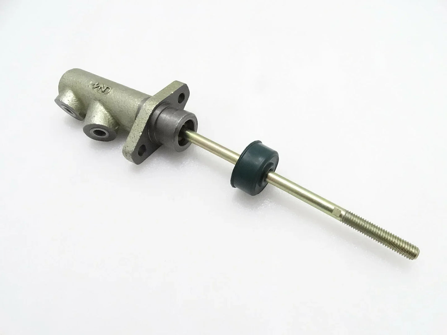 JCB brake master cylinder replacement, durable metal construction, essential for hydraulic braking systems