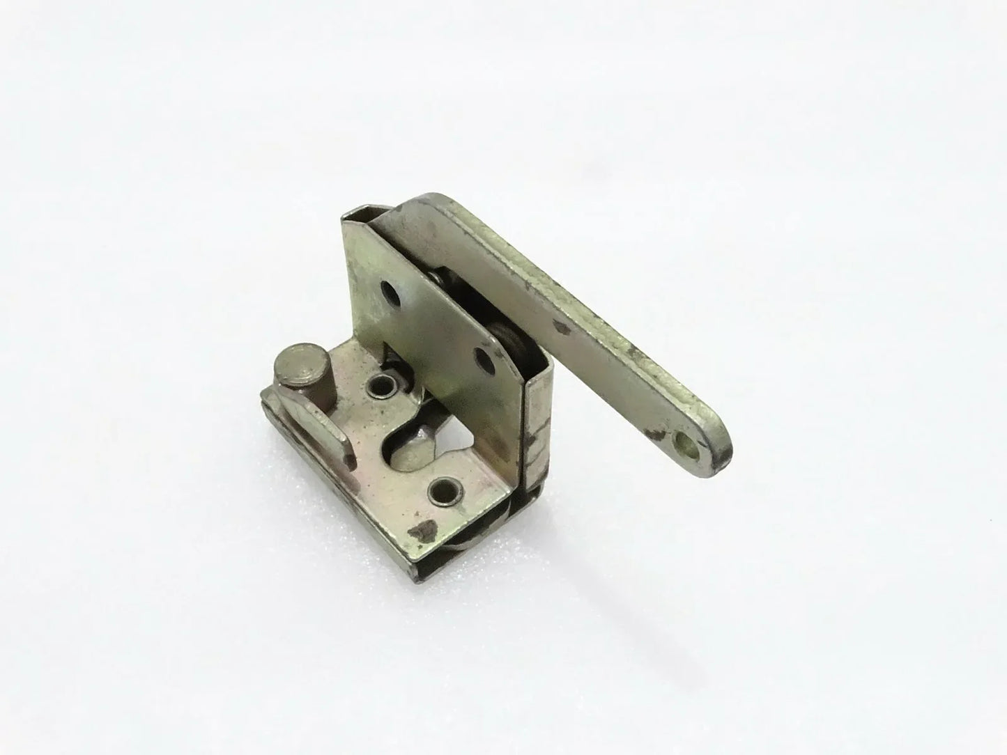 Right hand lock for JCB 3cx 4cx Loadall, metal, durable construction for secure operation, essential JCB parts.