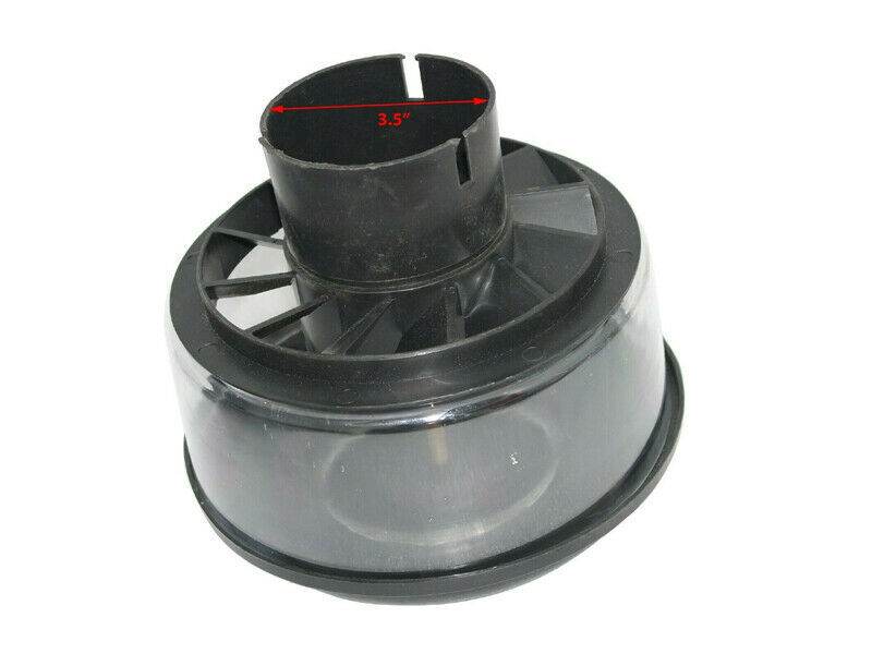 JCB tractor pre air cleaner bowl with durable construction for efficient air filtration