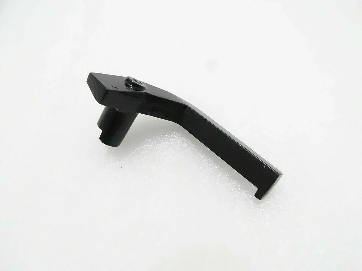 JCB window handle replacement in black metal, designed for easy installation on windows