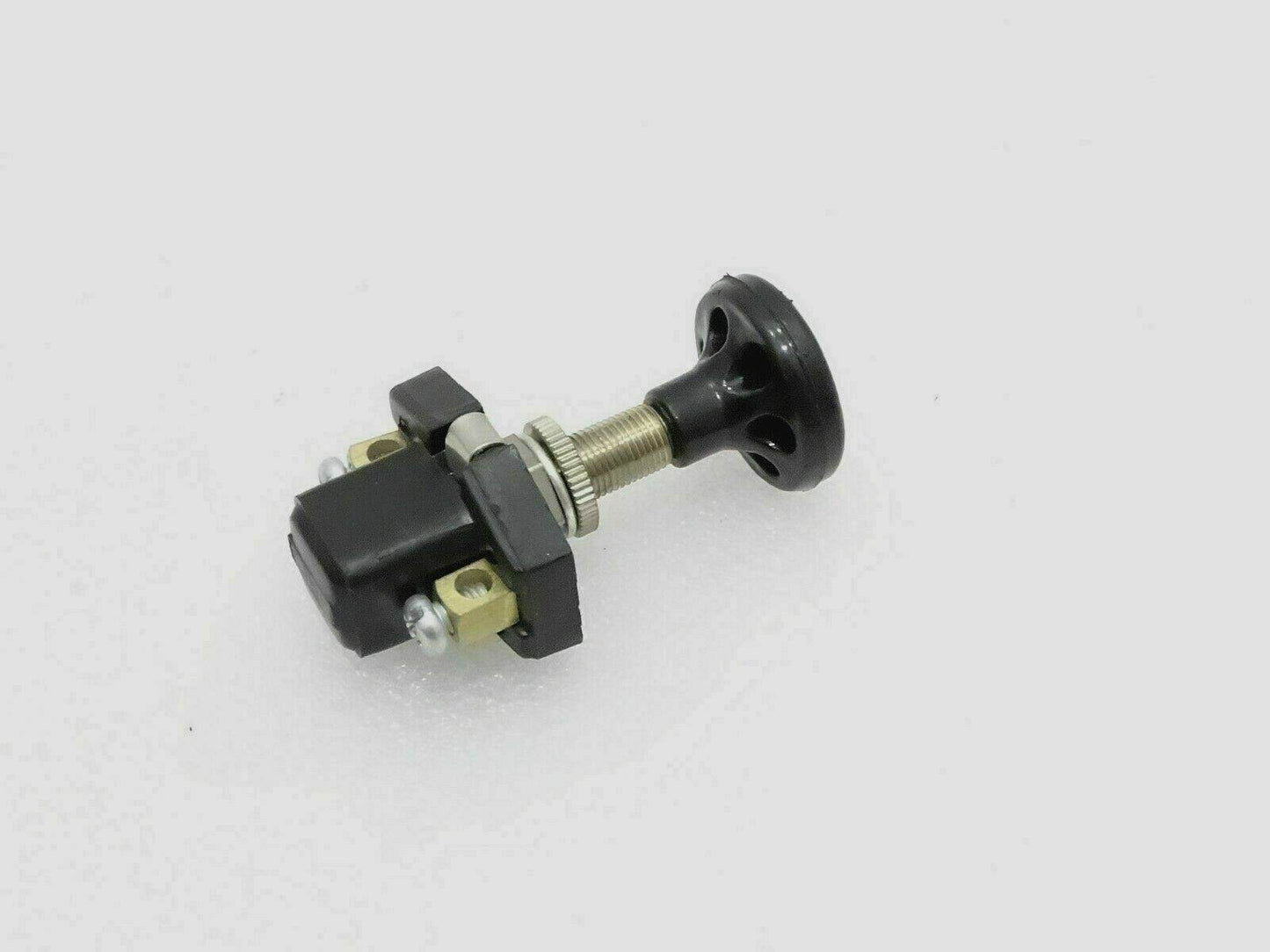 Fit For Jeep On-Off PusH Pull Switch 12v 5amp Screw Terminals Long Thread Rod - StellerGear