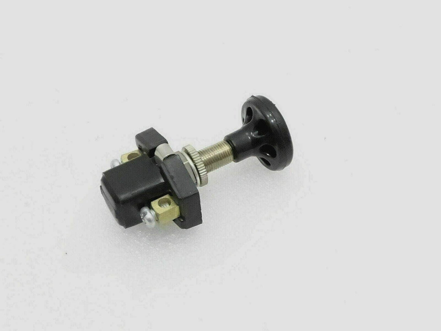 Fit For Jeep On-Off PusH Pull Switch 12v 5amp Screw Terminals Long Thread Rod - StellerGear
