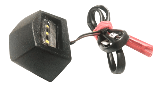 KTM Duke 125 license plate illumination lamp with durable housing for enhanced visibility