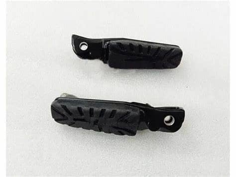 KTM Duke 125 rear footrest 2019 in black for added passenger comfort and stability