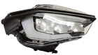 KTM Duke 390 headlight assembly with sleek design and bright LED lights for enhanced visibility