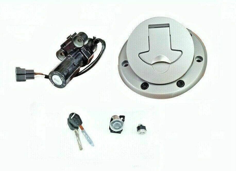 KTM Duke 390 lock set 2012-2016 with ignition switch and tank cap components