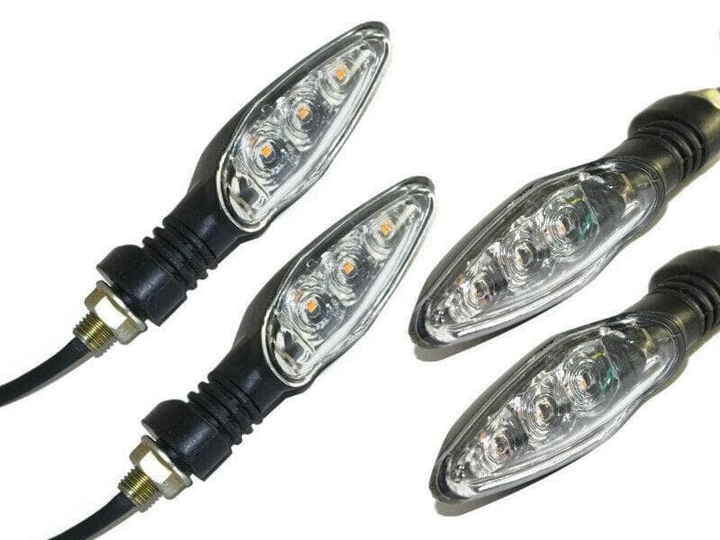 KTM Duke LED turn signal lights with sleek design for enhanced visibility on motorcycles