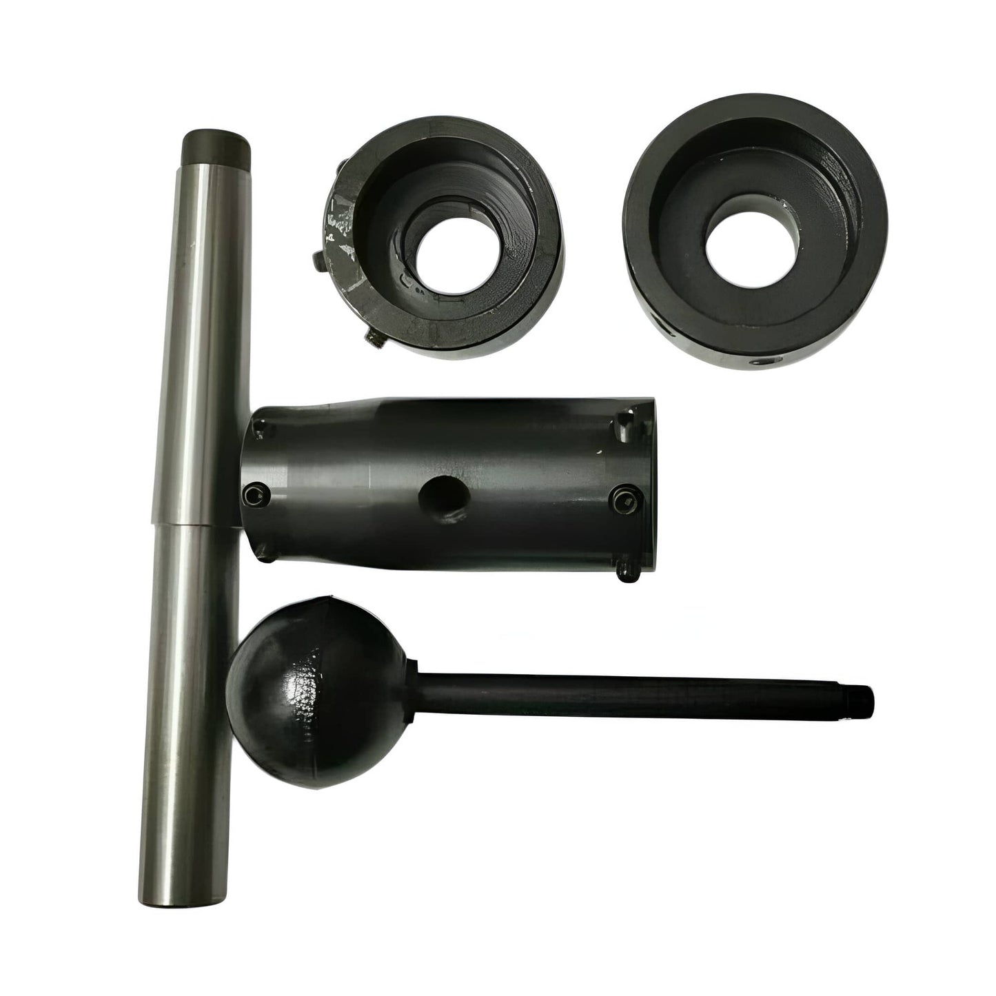 Lathe tailstock die holder set MT2 components including holder and accessories