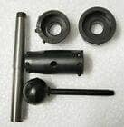 lathe tailstock die holder set including various components for precise machining