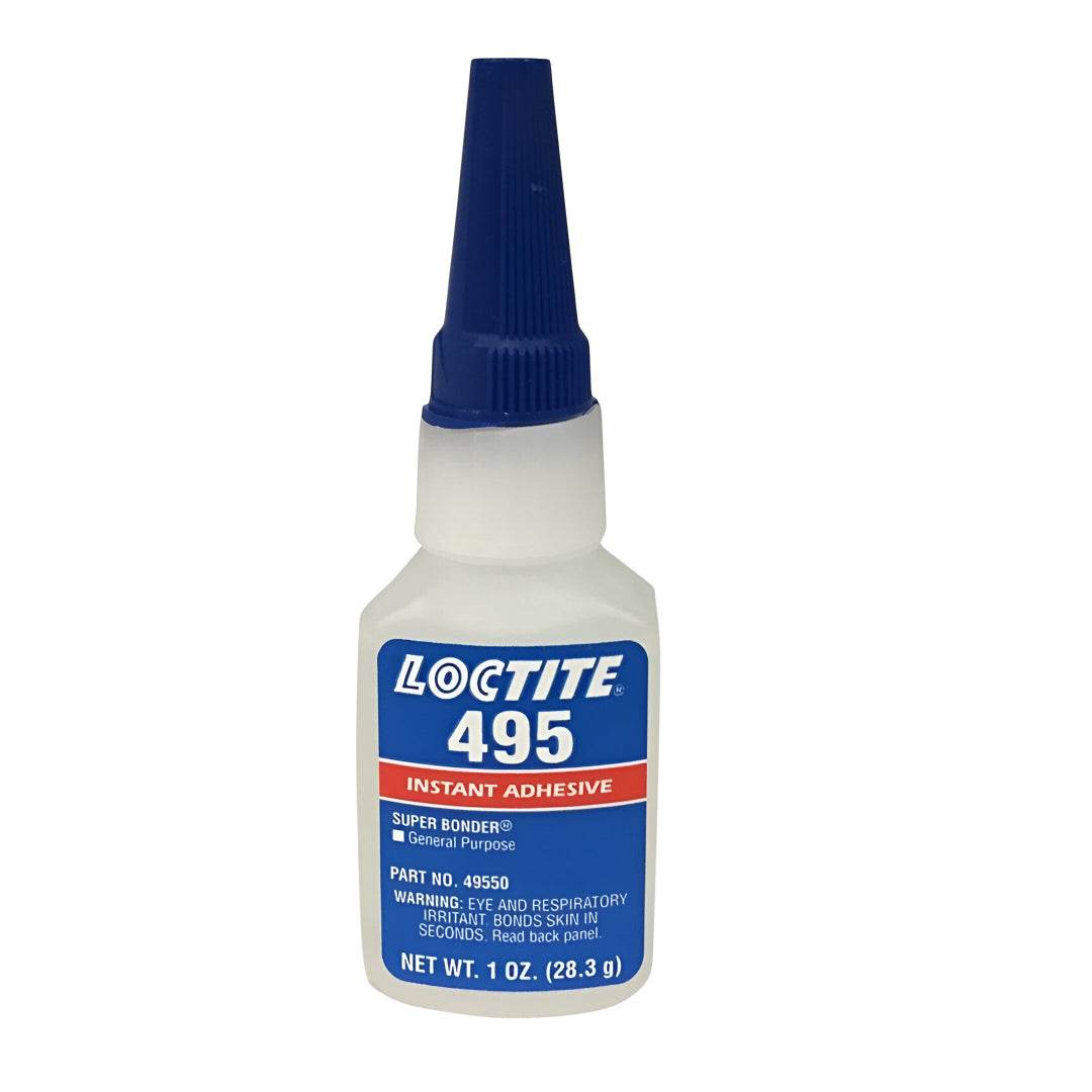 Loctite 495 instant adhesive in 1 oz bottle ideal for general-purpose bonding