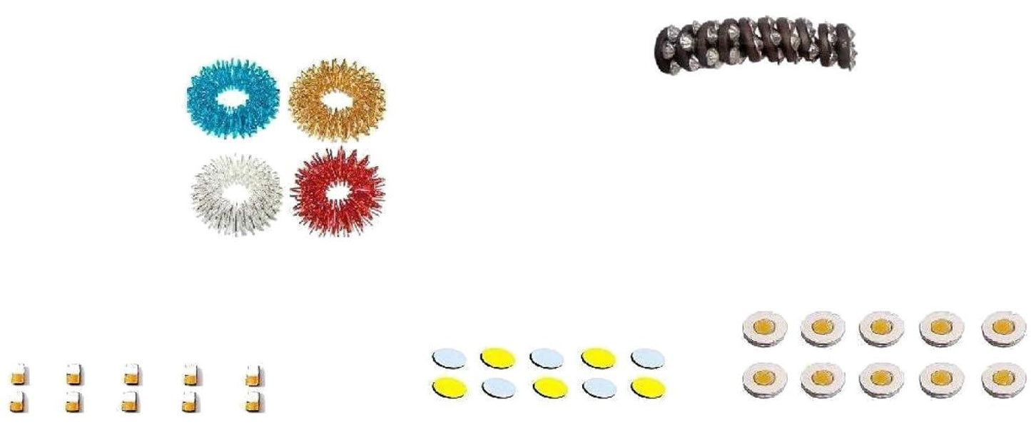 Acupressure Sujok Tools Combo Kit Contain Star Magnet, Bar Magnet, Chakra Magnet - StellerGear