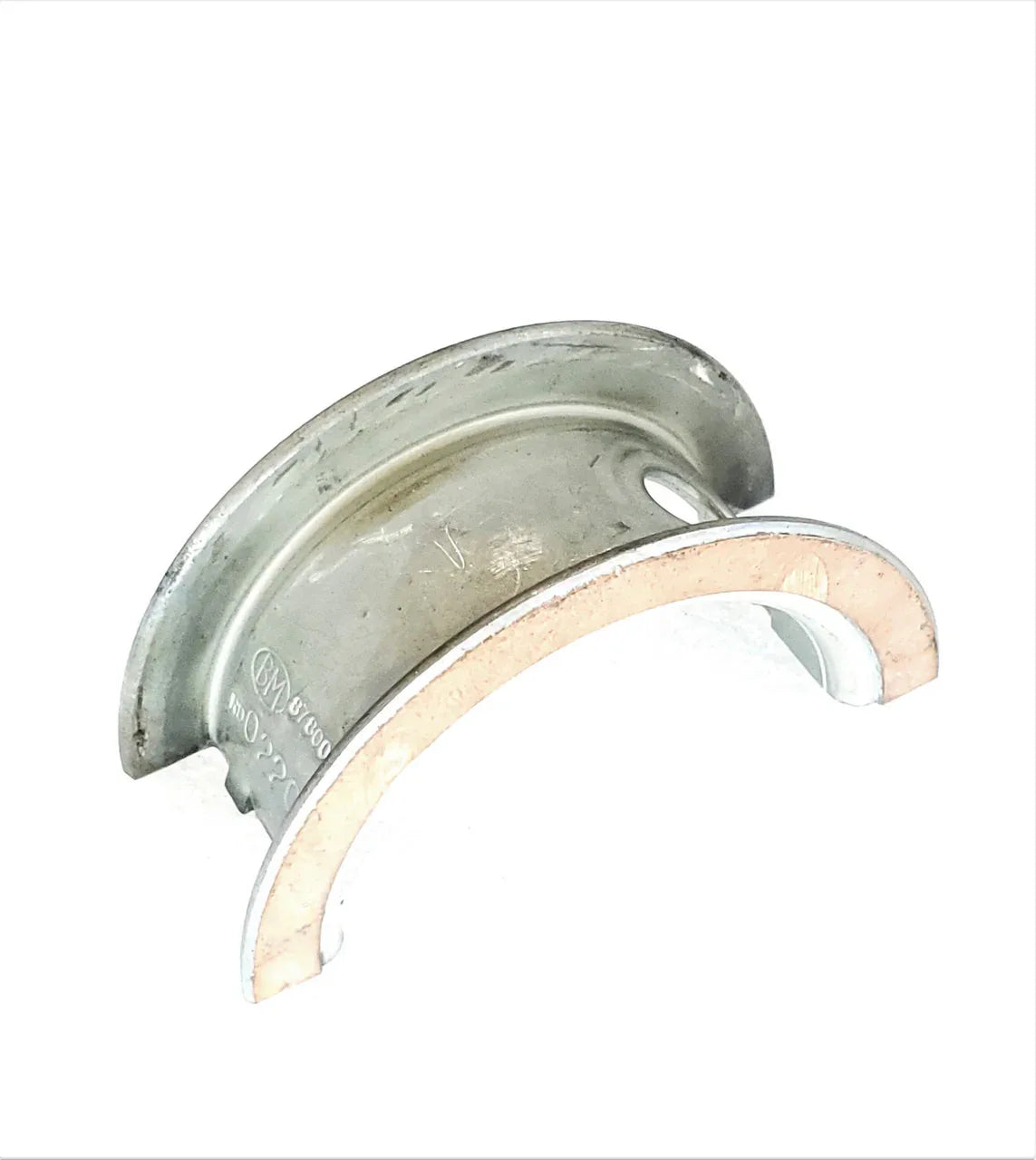 Main bearing crankshaft rear top for Mahindra tractor, durable metal construction for reliable engine performance
