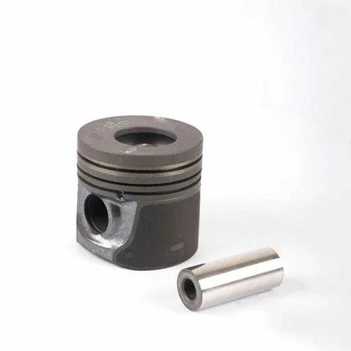 Engine piston for Mahindra tractor, durable steel, designed for optimal performance and reliability.