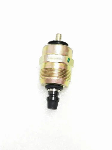 Mahindra tractor fuel shut off solenoid switch, brass material, compact size for precise fuel control