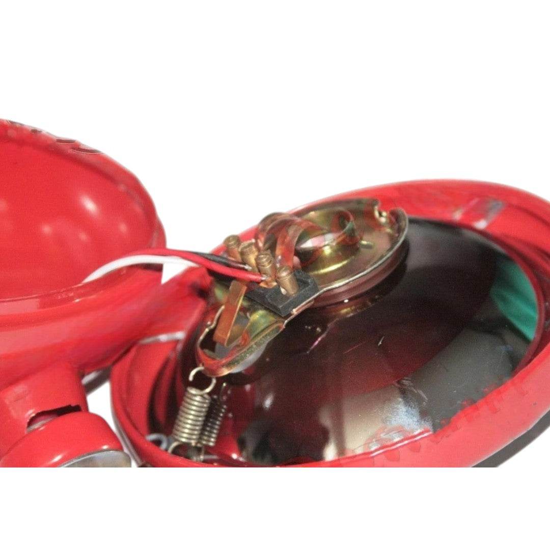 Pair Red Headlight Right Left With Parking Bulb Slot Massey Ferguson 135 - StellerGear