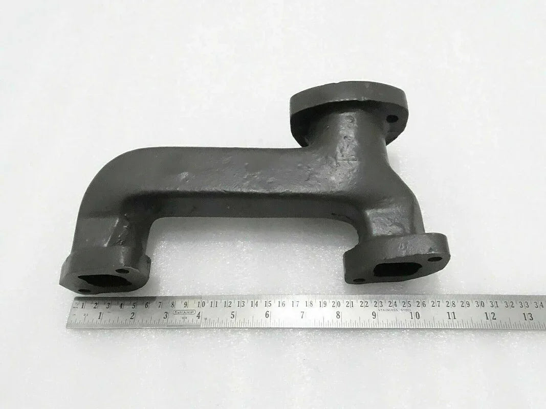 Massey Ferguson 240 silencer manifold, durable cast iron, designed for tractor exhaust systems