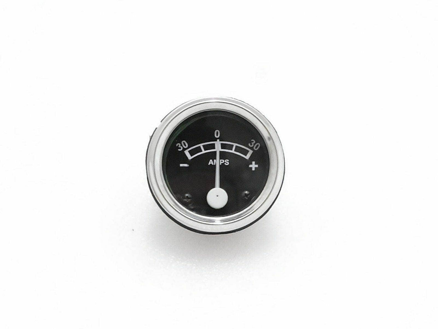 Massey Ferguson amp meter, 52mm dial, metal housing for monitoring electrical current in tractors