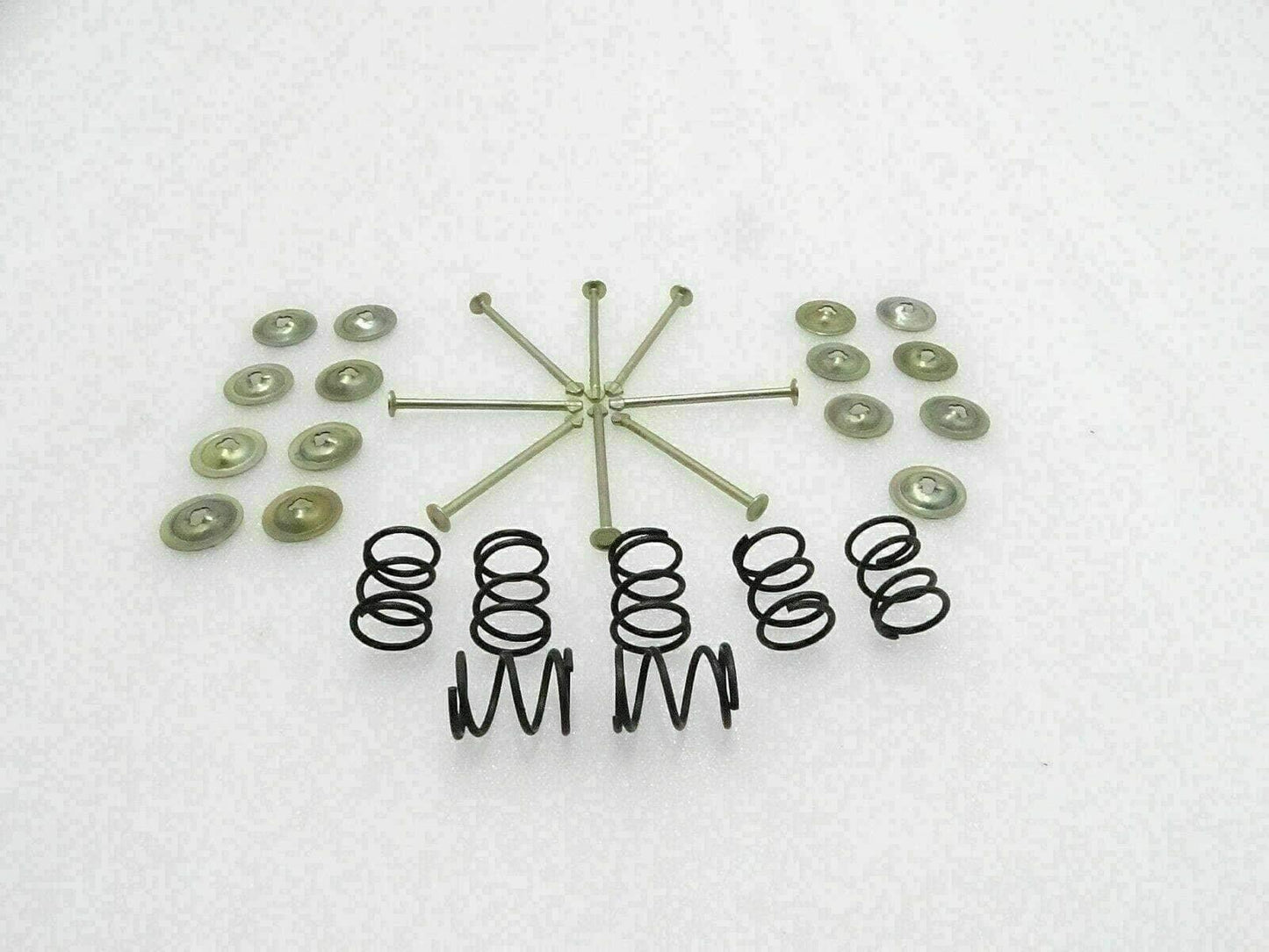 Massey Ferguson brake repair kit, includes various springs and hold down parts for brake shoe installation