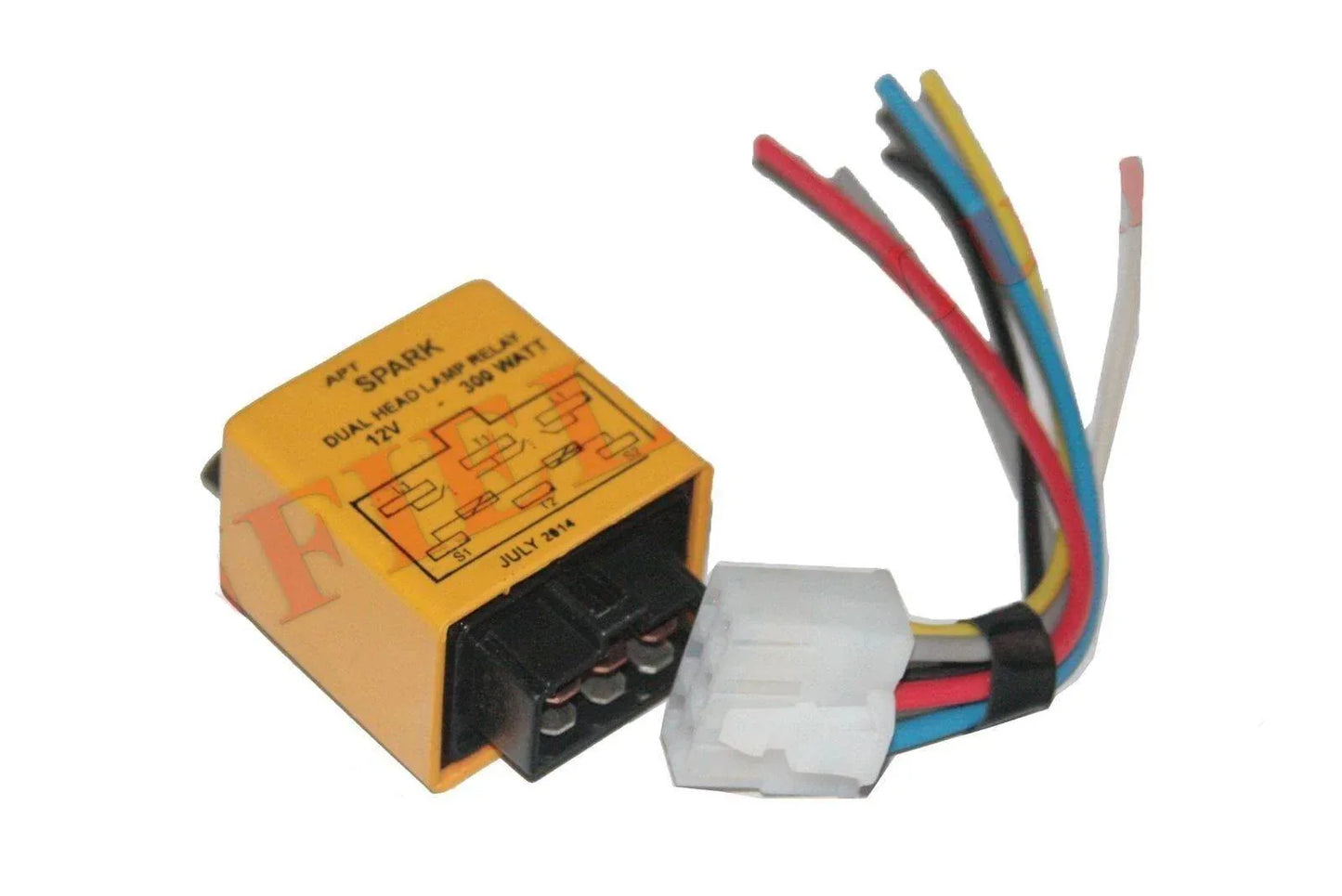 Massey Ferguson Tractor Dual HeadLamp Relay 12v 300 Watt With Connector - StellerGear