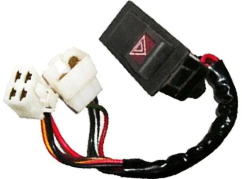 Massey Ferguson model hazard switch, electrical component with connector wiring for tractors